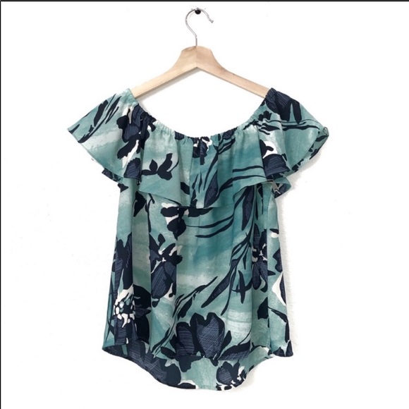 Anthropologie Maeve Island Off The Shoulder Top - Picture 2 of 8